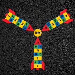 110-3-Way Rocket Hopscotch