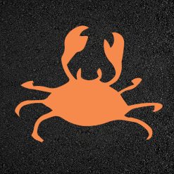 185-Crab Silhouette